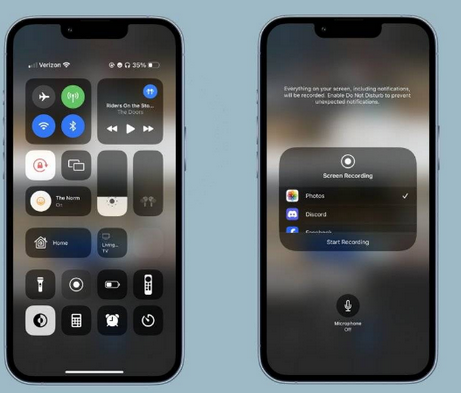 革吉苹果15维修分享iPhone15录制屏幕时如何录制音频 