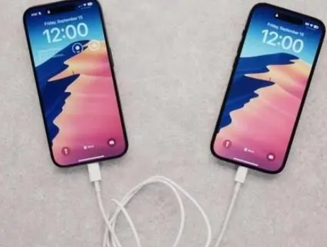 革吉苹果15维修店分享iPhone15可以给安卓充电吗 